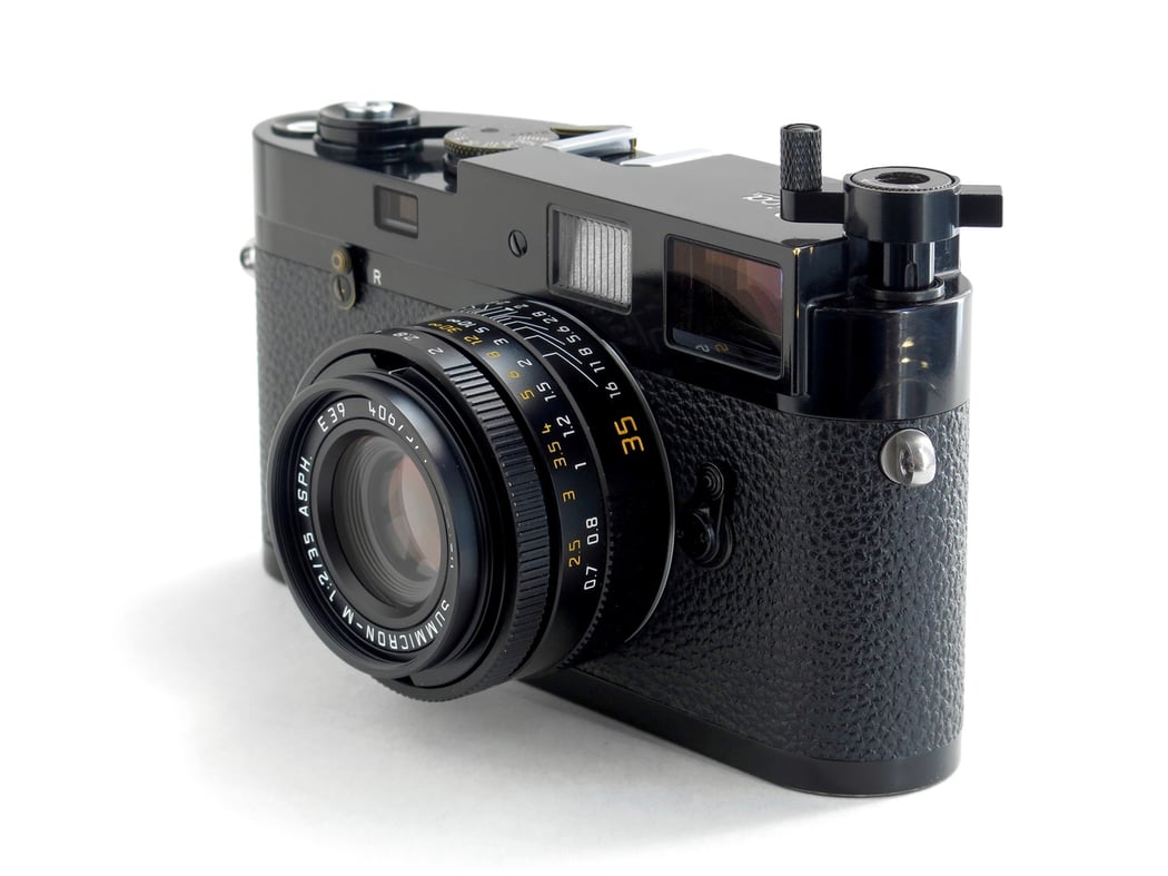 SOOM Leica MP Film Rewind Lever M2 M3 MP MA - Black Paint | SOOMUU INC.