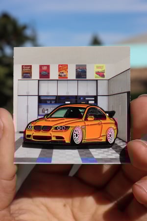 Image of KUWTB Kustoms E92 M3 GTS Fire Orange