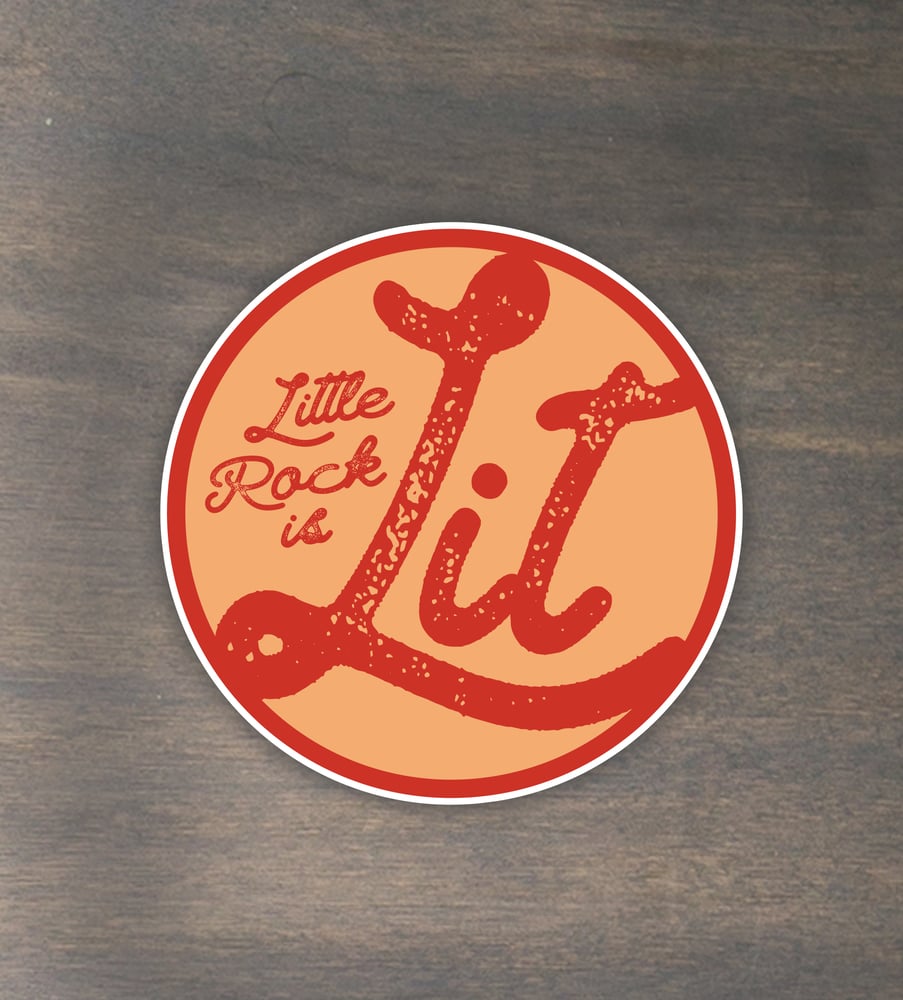 Image of LIT Little Rock Sticker