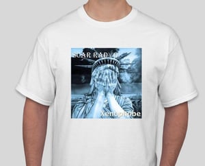 Image of Scar Radio "Xenophobe" single cover T-shirts