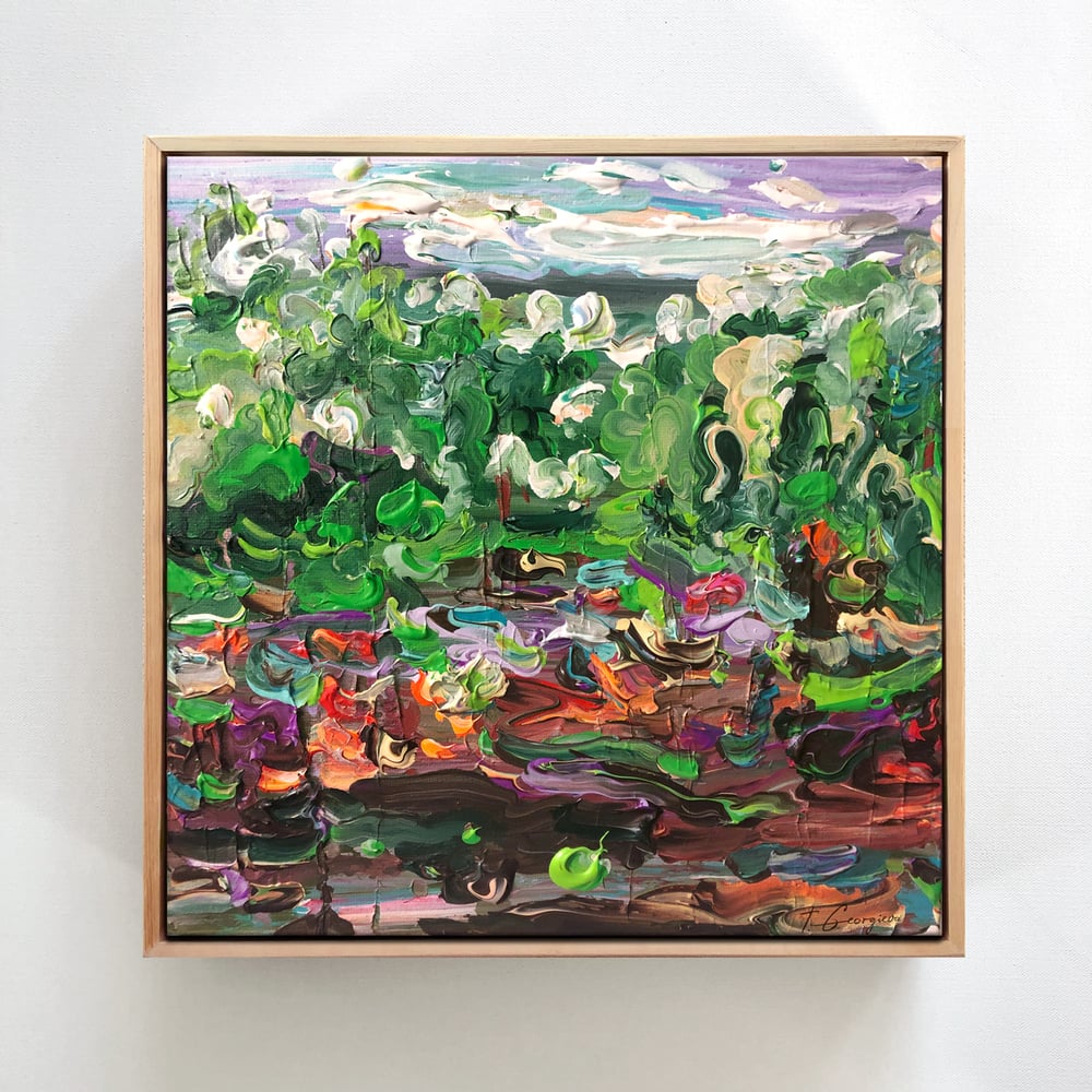 Image of Country no.30 - 30x30cm - FRAMED