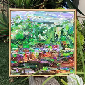 Image of Country no.30 - 30x30cm - FRAMED