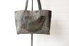 Olive Green & Herringbone Wool Tote bag