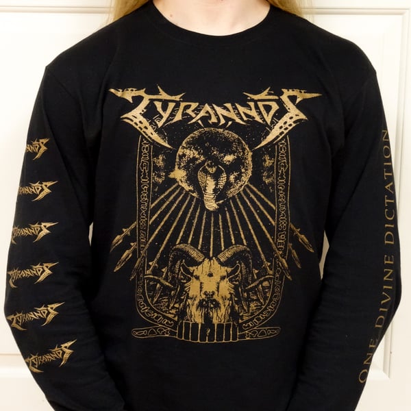 Image of Tyrannos 'One Divine Dictation' Long Sleeved Shirt