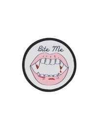 Image 2 of Bite Me Iron-on Patch