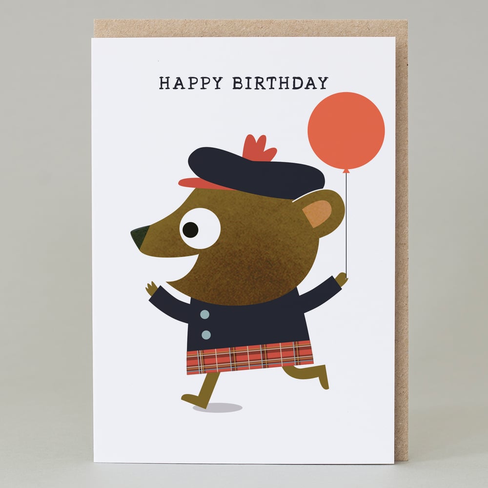 Image of Piper bear Birthday (Card)