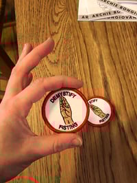 Image 2 of Demystify Fisting Iron-On Patch 