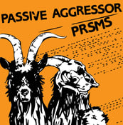 Image of PASSIVE AGGRESSOR/PRSMS SPLIT 7 INCH