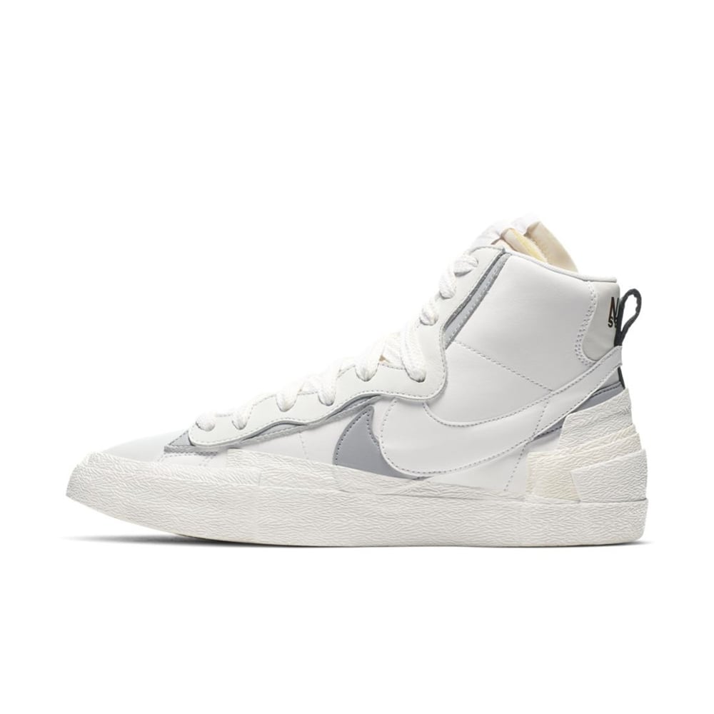 Image of Nike Blazer Mid Sacai White Grey