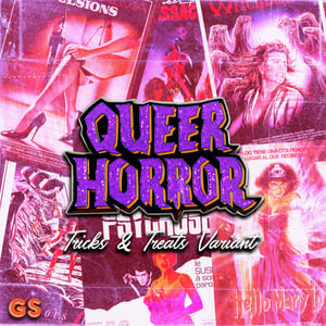 Image of Queer Horror Hard Enamel Pin
