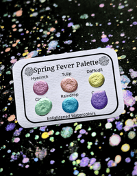 Image 2 of Spring Fever Watercolor Dot Card Palette