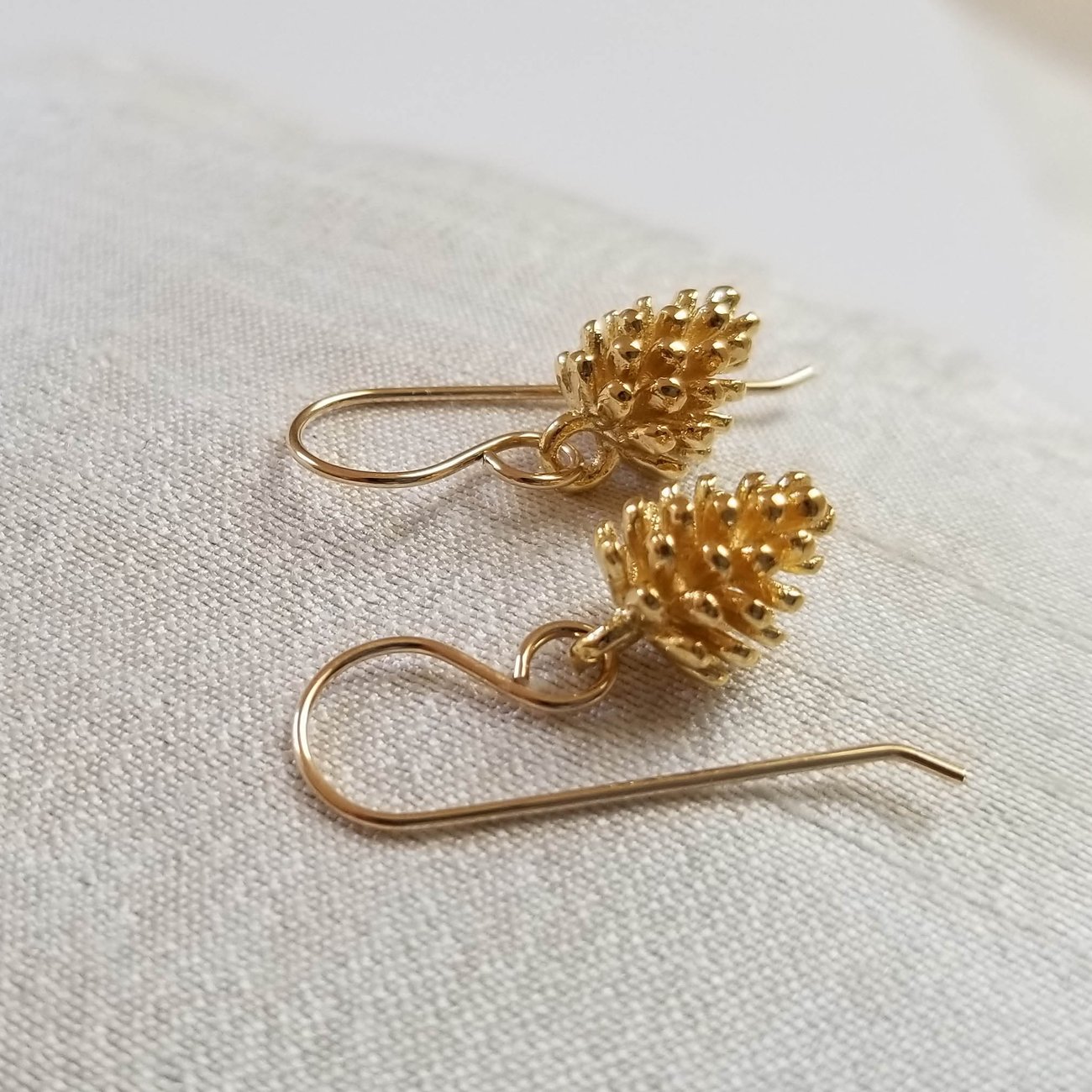 Pinecone earrings Clearance