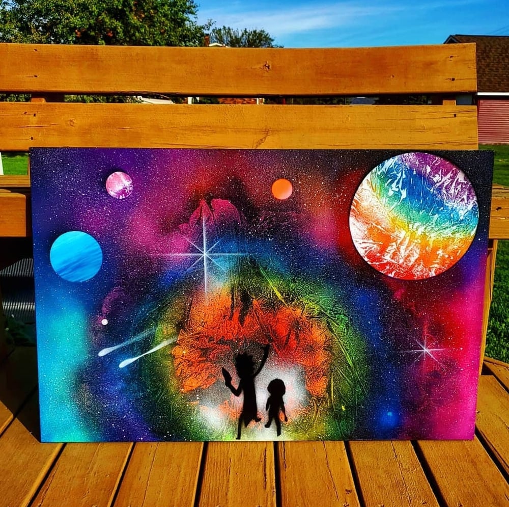 Image of Rainbow Rick and Morty