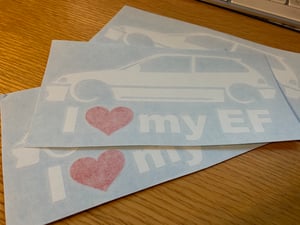 Image of I love my ef 