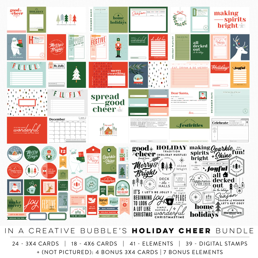 Download Holiday Cheer Bundle (Digital) | In a Creative Bubble