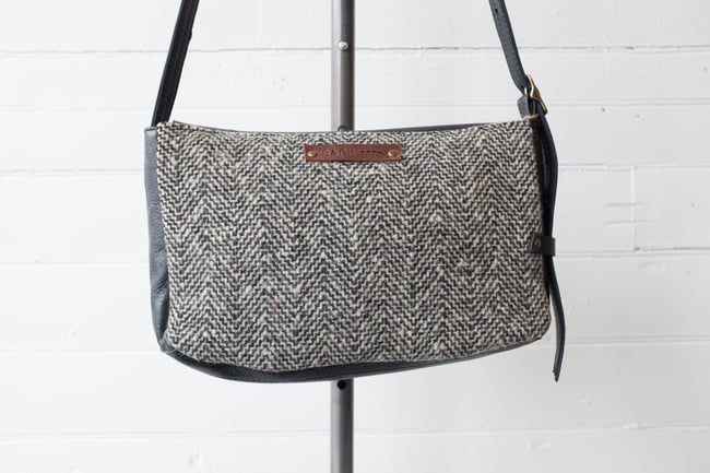 Black & Tweed Parvis Purse