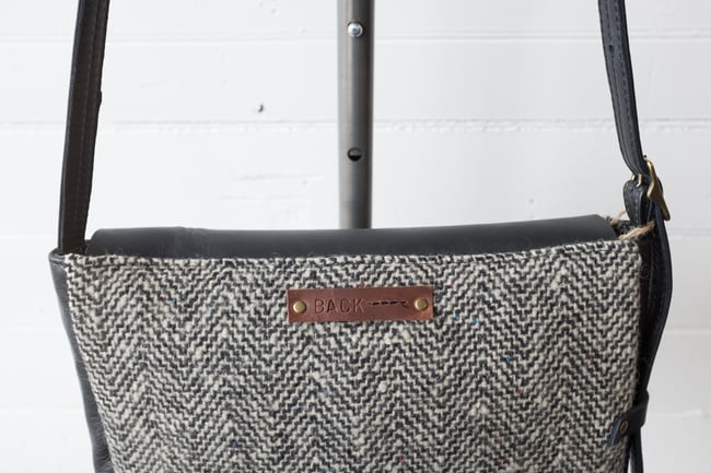 Black & Tweed Parvis Purse