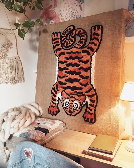 Tiger rug | camille-gressier