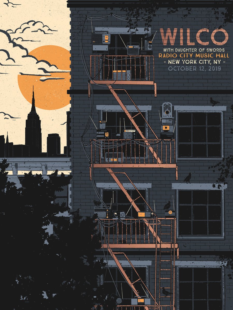 Image of Wilco - Radio City Music Hall - NYC - Oct. 12 2019