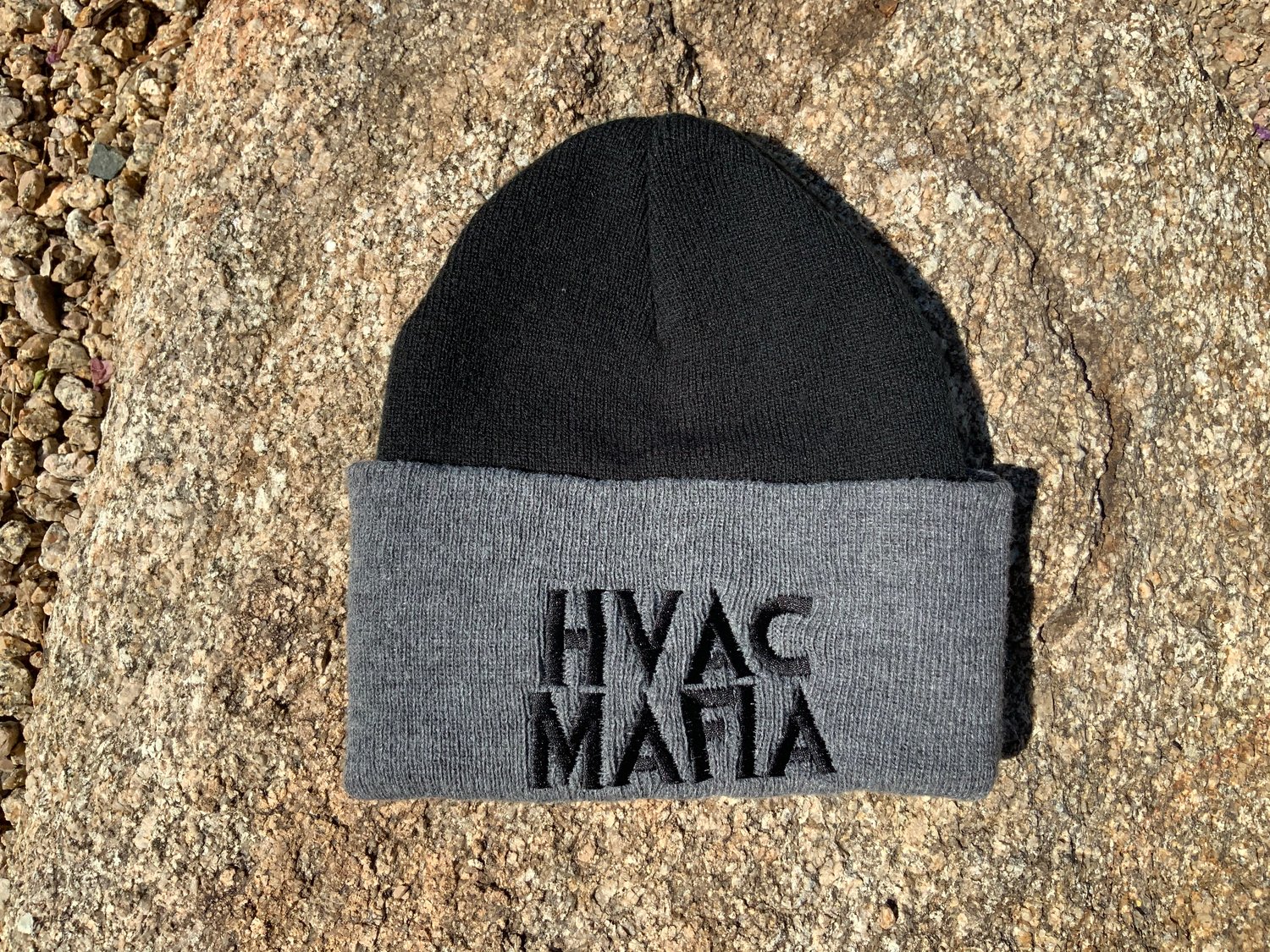 Image of HVAC MAFIA TWO TONE BEANIE