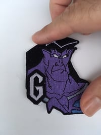 Image 1 of Goliath embroidered glow in the dark patch 