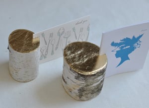 Image of gilded cardholder, petite