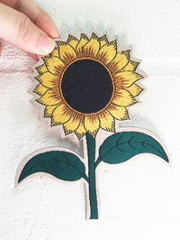Image 1 of Sunflower Iron on Patch