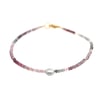 Moorea bracelet - Tahitian Pearl and Spinel