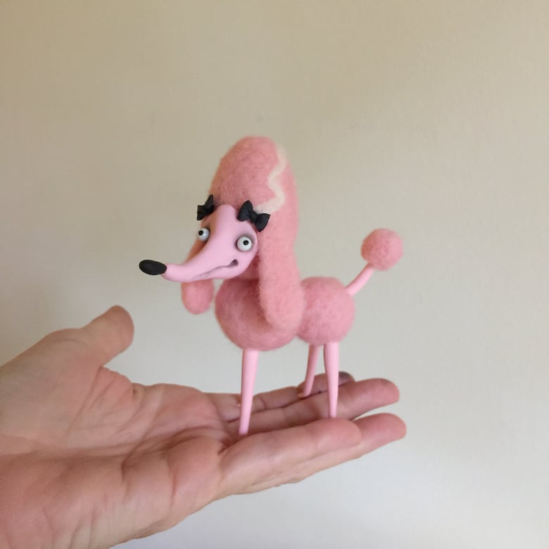 Image of Tina the Tiny Pink Poodle