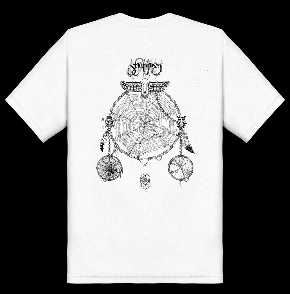 Image of BAD DREAM CATCHER T Shirt - white