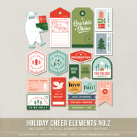 Image 1 of Holiday Cheer Elements No.2 (Digital)