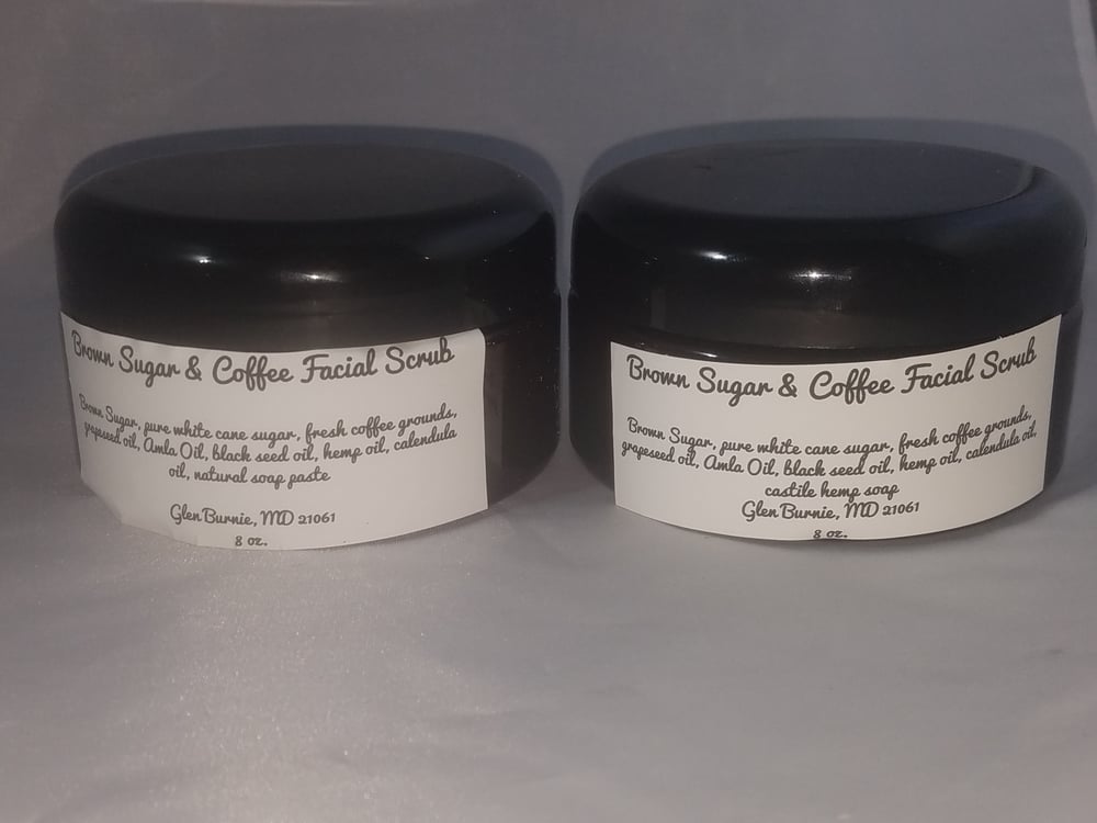 Image of Brown Sugar and Coffee Facial Scrub (made to order)