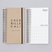Image of SALE. Dated Bills Calendar 2020