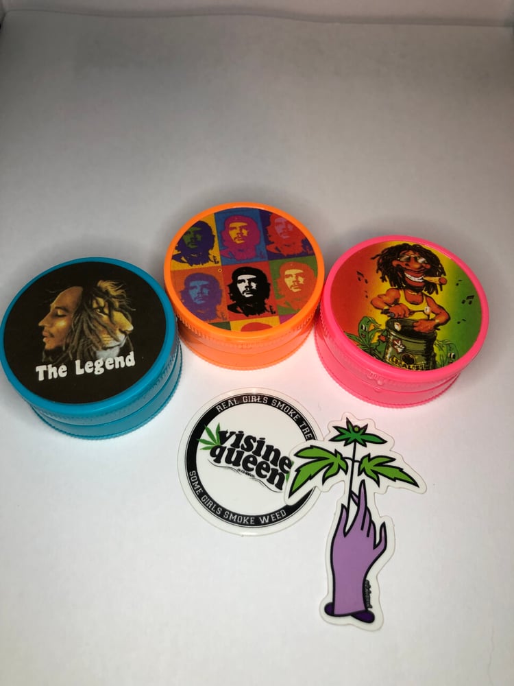 Image of Plastic colorful Mini Grinder