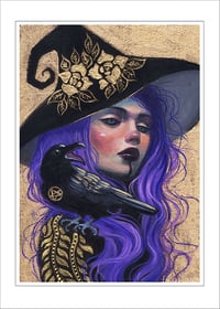 "Crow Witch" OPEN edition print