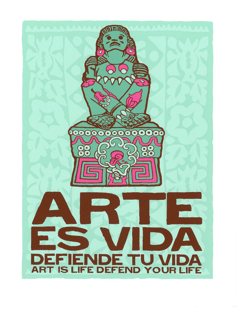 Image of Xochipilli/Arte Es Vida (Small print, 2019)