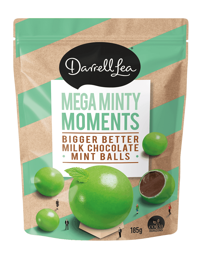 Image of Mega Minty Moments CHOCOLATE BITES 185g