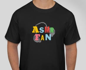 Image of Black ASMR Fan T-Shirt