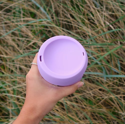 Image of 12oz Purple - Wave Glass
