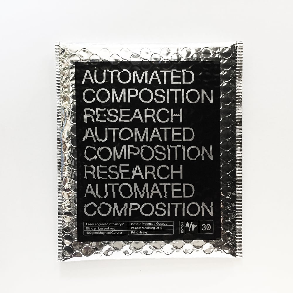 Image of Automated Composition Research Folio