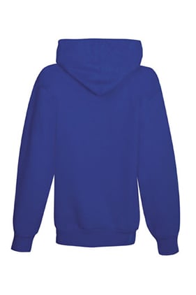 Image of Blue EcoSmart Youth Hooded Sweatshirt with Albion Logo - OPTIONAL PRACTICE GEAR