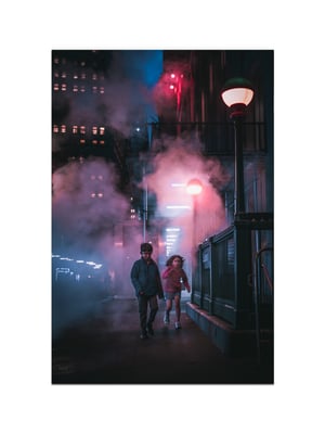 Image of Running Children