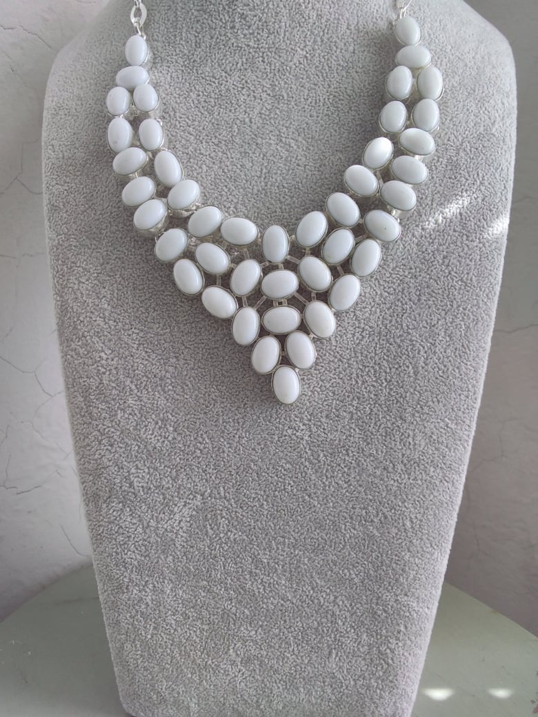 Image of WHITE CORAL NECKLACE