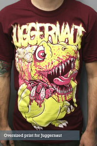 Image of T-rex - maroon