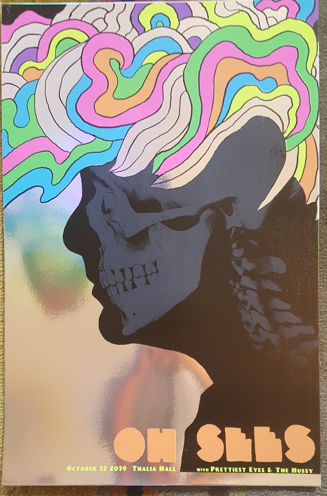 Oh Sees - thalia hall night 2 | Dead Meat Design