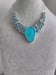 Image of BLUE TRIPLET OPAL AND LONDON BLUE TOPAZ NECKLACE