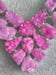 Image of PINK TITANIUM DRUZY NECKLACE