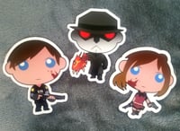 Image 2 of STICKER SET- RESIDENT EVIL 2 