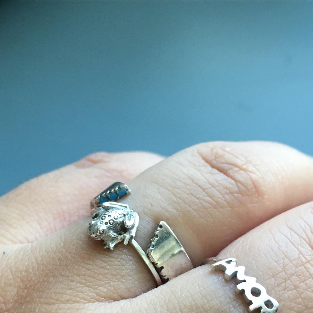 Image of Little frog ring