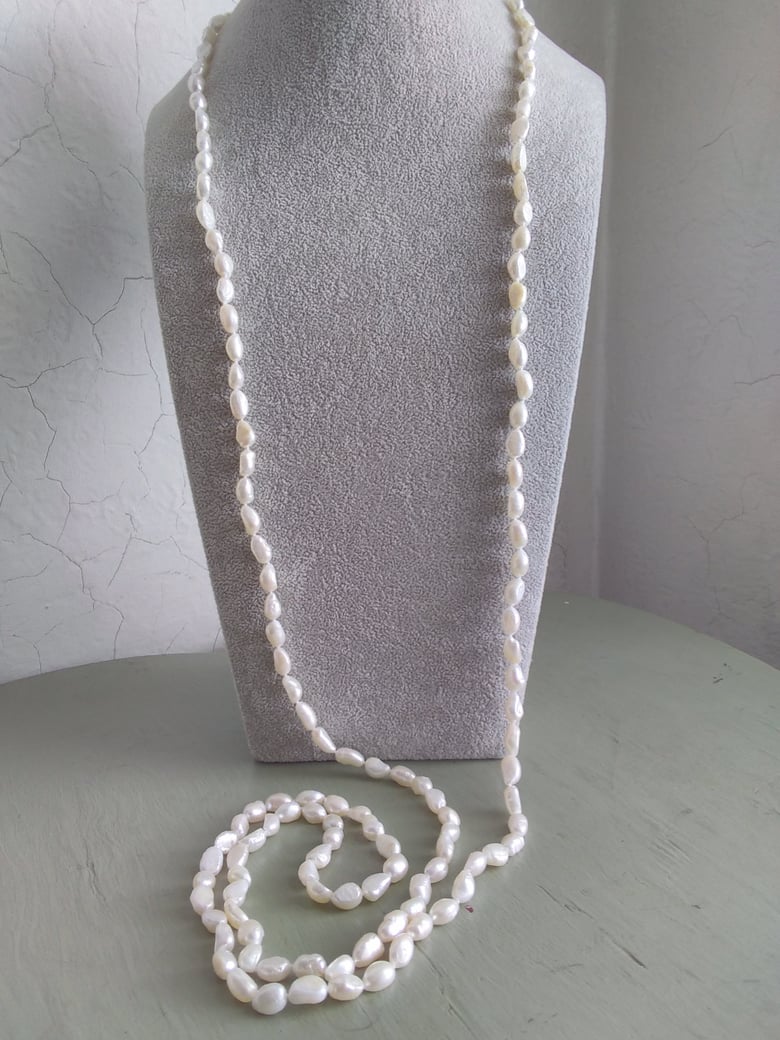 Image of NUGGET PEARL NECKLACE